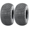 Miniatyrbillede 1 af 9: 18x9.50-8 Knobby ATV-dæk, ATV Quad trailerdæk, P322, 18 950 8 dæk sæt af 2