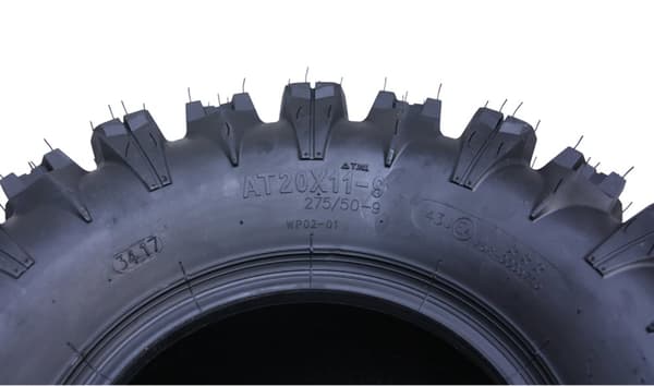 20x11.00-9 Slasher ATV quad renkaat, 20 11-9 6 ply Wanda road legal WP02, 2 kpl:n setti.