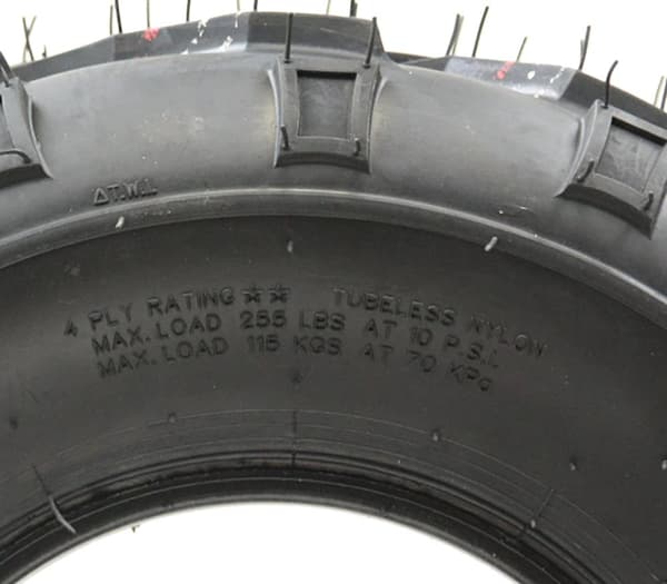 18x9.50-8 ATV fyrhjulingsdäck, släpvagn 18 950 8 däck Dirt trail road legal, Set om 4.