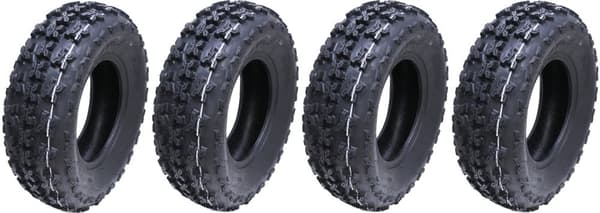 21x7.00-10 Slasher ATV Quad Dæk WP01 Wanda Race 6ply E-Marked Dæk (Sæt med 4)