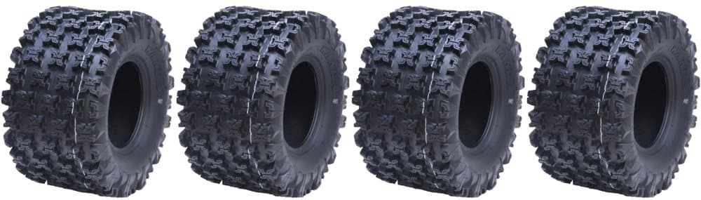 20x11.009 Slasher ATV Quad Tyres 6ply Wanda Road Legal Race Tires (Set