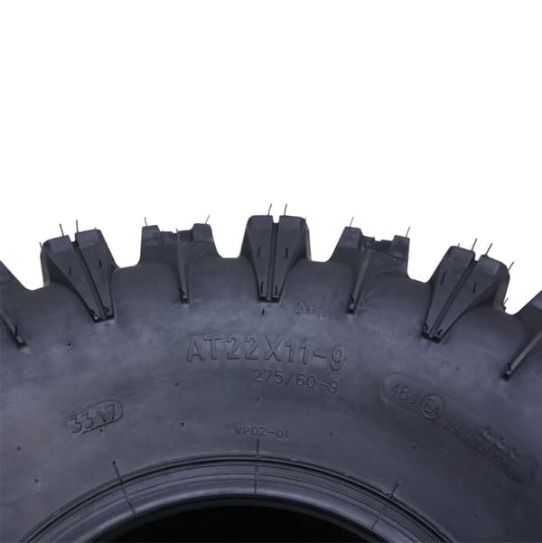 22x11.00-9 Slasher ATV fyrhjulingsdäck Wanda Race däck E-märkta väglagliga WP02 6ply