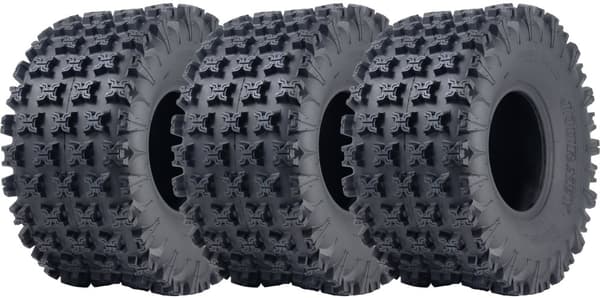 22x11.00-9 Slasher ATV Quad-dæk Wanda Race 48J Road Legal WP02 6ply (sæt med 3)