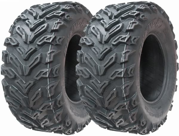25x10.00-12 Quad ATV-dæk 6ply Wanda P3103 E-Marked Road Legal-dæk (sæt med 2)
