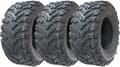Miniatyrbild 1 av 9: 25x10.00-12 Quad ATV Däck 6ply Wanda P3103 E-Marked Road Legal Däck (uppsättning av 3)