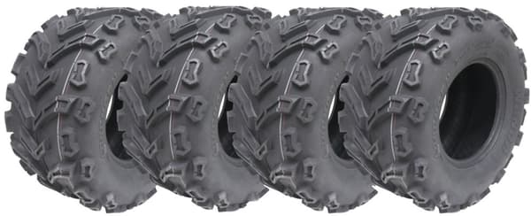 22x11.00-10 ATV Quad Dæk 6ply Wanda P3128 E-Marked Road Legal Rear (Sæt med 4)