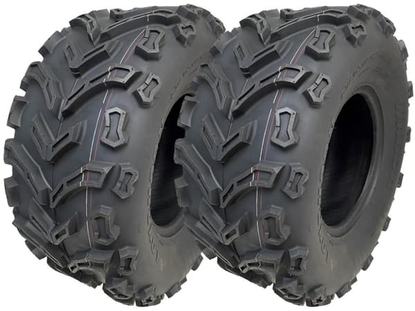 26x11.00-12 Quad ATV Dæk 6ply Wanda P3128 E-Marked Road Legal Dæk (Sæt med 2)