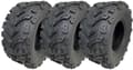 Miniatyrbild 1 av 9: 26x11.00-12 Quad ATV Däck 6ply Wanda P3128 E-Marked Road Legal Däck (uppsättning av 3)