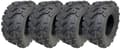 Miniatyrbillede 1 af 9: 26x11.00-12 Quad ATV Dæk 6ply Wanda P3128 E-Marked Road Legal Dæk (sæt med 4)