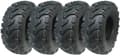 Miniatyrbillede 1 af 9: 26x9.00-12 Quad ATV-dæk 6ply Wanda P3128 E-Marked Road Legal-dæk (sæt med 4)