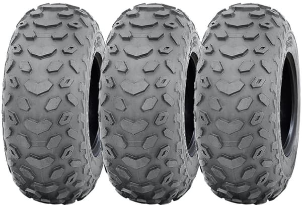 19x7.00-8 Quad ATV renkaat Wanda P330 Tubeless E Merkitty Road Legal 28J (3 kpl) (sarja)