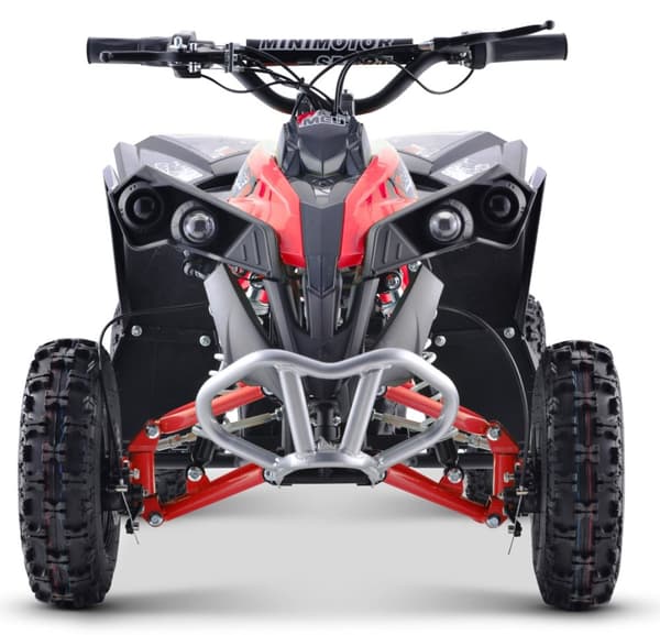 EL Mini ATV Renegade 1000W m/hastighetsbegränsare+ljus Röd