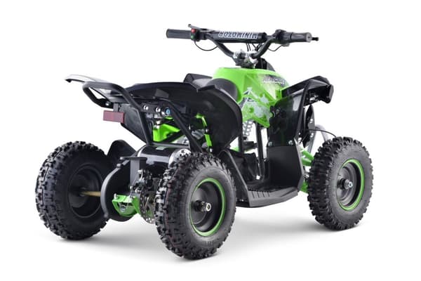 EL Mini ATV Renegade 1000W m/hastighetsbegränsare+ljus Grön