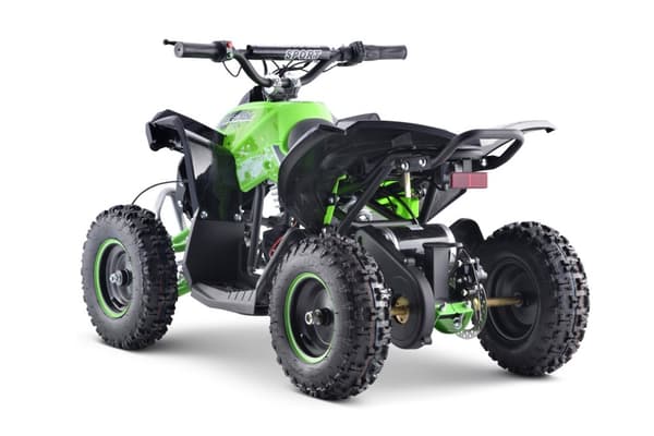 EL Mini ATV Renegade 1000W m/hastighetsbegränsare+ljus Grön