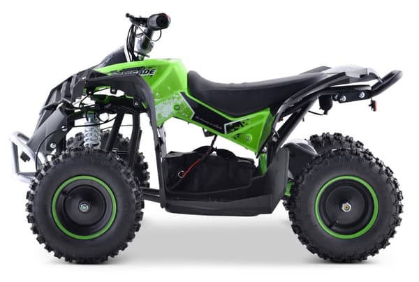 EL Mini ATV Renegade 1000W m/hastighetsbegränsare+ljus Grön