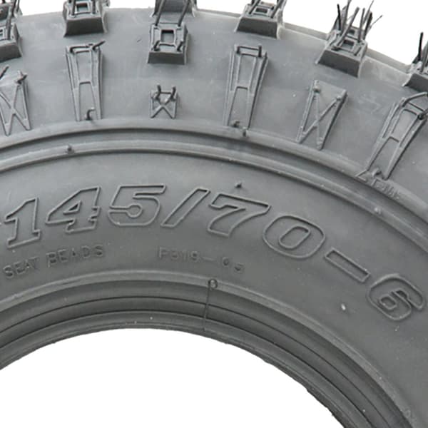 145/70-6 - ATV rengas ja vanne Quad trailerin pyörät kuulalaakereilla 150kg