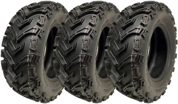 24x8.00-12 Quad ATV-dæk 6ply Wanda P3128 E-Marked Road Legal 40J (sæt med 3)