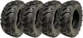 Miniatyrbild 1 av 9: 24x8.00-12 Quad ATV Däck 6ply Wanda P3128 E-Marked Road Legal 40J (uppsättning av 4)