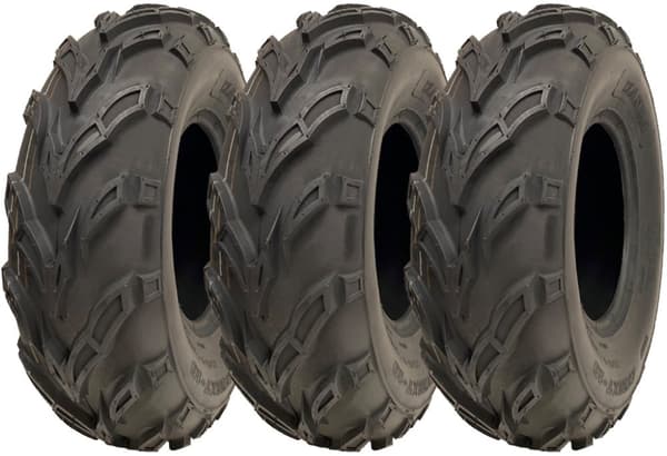22x7.00-10 ATV Quad-dæk Wanda P361 Dirt Trail E-Marked Road Legal (sæt med 3)