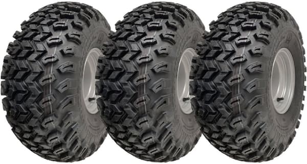 22x11.00-8 Utility ATV-dæk P334 Grass Wheel 4ply 100mm PCD stålfælg (sæt med 3)