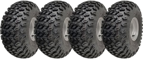 22x11.00-8 Utility ATV rengas P334 Grass Wheel 4ply 100mm PCD teräsvanne (4 kpl)