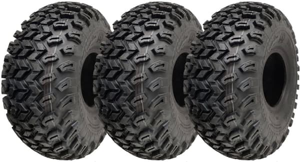 22x11.00-8 Utility ATV renkaat ruohonleikkuri 4ply Road Legal Wanda P334 (3 kpl)