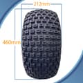 Miniatyrbild 3 av 9: 18x9.50-8 ATV Knobby Däck monterade på 4 Stud 4 Inch PCD Rim Wanda P322 (Set of 2)