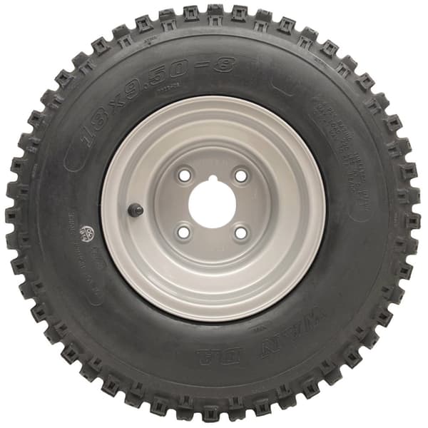 18x9.50-8 ATV Knobby Däck monterade på 4 Stud 4 Inch PCD Rim Wanda P322 (Set of 2)