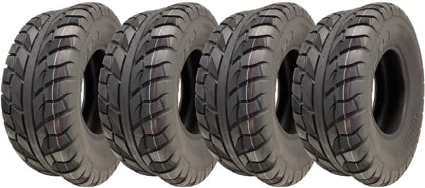 25x10.00-12 (255/65-12) ATV-dæk 6ply WP08 OBOR Beast 54N Road Legal (sæt med 4)