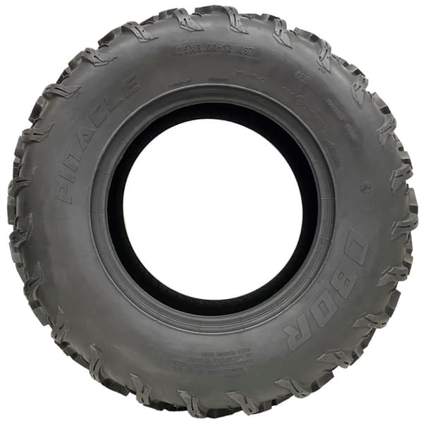 25x8.00-12 ATV-däck 205/80-12 4ply P3080 OBOR Pinacle 61K Road Legal (uppsättning om 3)