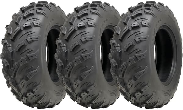 25x8.00-12 ATV-däck 205/80-12 4ply P3080 OBOR Pinacle 61K Road Legal (uppsättning om 3)
