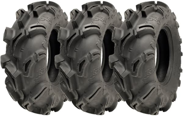 25x8.00-12 (205/80-12) 6-lags ATV-dæk WU23 OBOR Scoprio 43J Road Legal (sæt med 3)