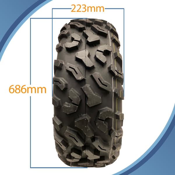 27x9.00-12 (225/80-12) 8ply ATV Renkaat P0358 OBOR Cypress 71J Off Road (2 kpl) (2 kpl)