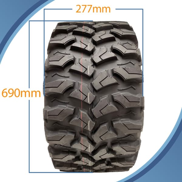 27x11.00R14 ATV-rengas 8ply (275/60R14) P3137 OBOR Outslope Road Legal (4 kpl:n sarja)