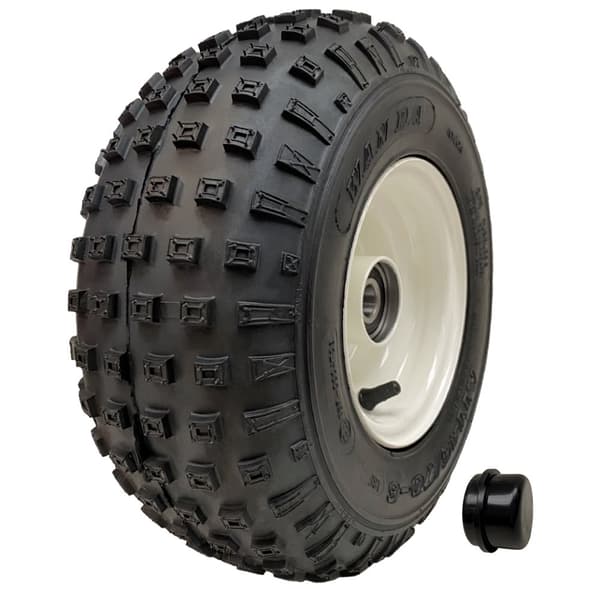 145/70-6 ATV-dæk Wanda Knobby On Rim 20mm Bearings Road Legal 75kgs (sæt med 2)