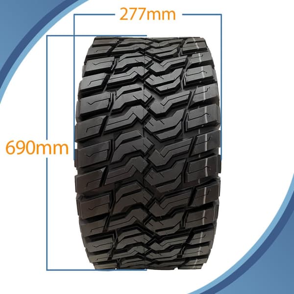 27x11.00R14 ATV-dæk 8ply OBOR Predator 275/60R14 E-Marked Road Legal (sæt med 3)
