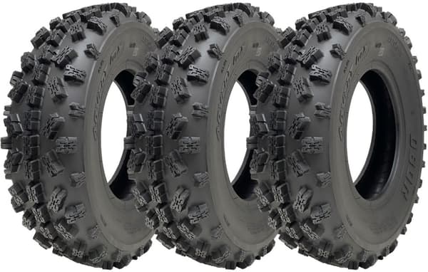 20x6-10 ATV Quad renkaat OBOR Advent 155/85-10 Tubeless Road Legal 73kg (3 kpl) (sarja)