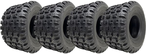 18x10-8 ATV Quad-dæk OBOR Advent Tubeless 255/50-8 Road Legal 102 kg (sæt med 4)