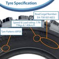 Miniatyrbillede 9 af 9: 18x10-8 & 20x6-10 ATV Quad-dæk OBOR Advent Tubeless 4ply Road Legal (sæt med 4)