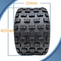 Miniatyrbillede 2 af 9: 18x10-8 & 20x6-10 ATV Quad-dæk OBOR Advent Tubeless 4ply Road Legal (sæt med 4)