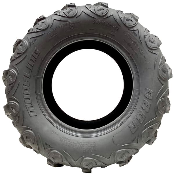 24x10.00-12 ATV Quad-dæk OBOR Mudsling Tubeless Road Legal 267 kg (sæt med 4)