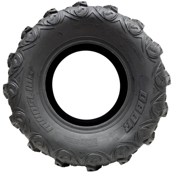 25x10.00-12 ATV Quad Däck OBOR Mudsling WU06 Tubeless E-Marked Road Legal 200kgs