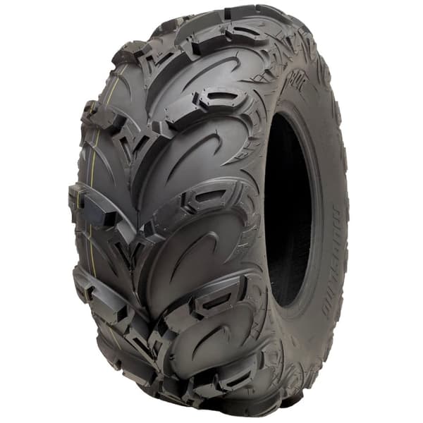 25x10.00-12 ATV Quad Däck OBOR Mudsling WU06 Tubeless E-Marked Road Legal 200kgs