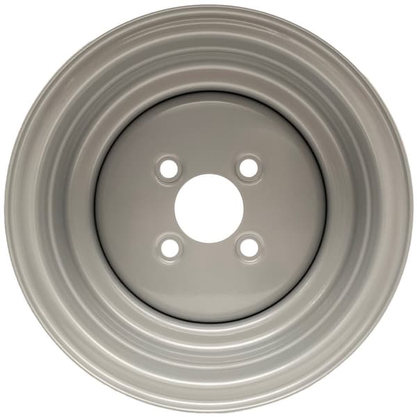 4 kpl:n sarja - 6.00x10 vanne 4/100/60 hopea