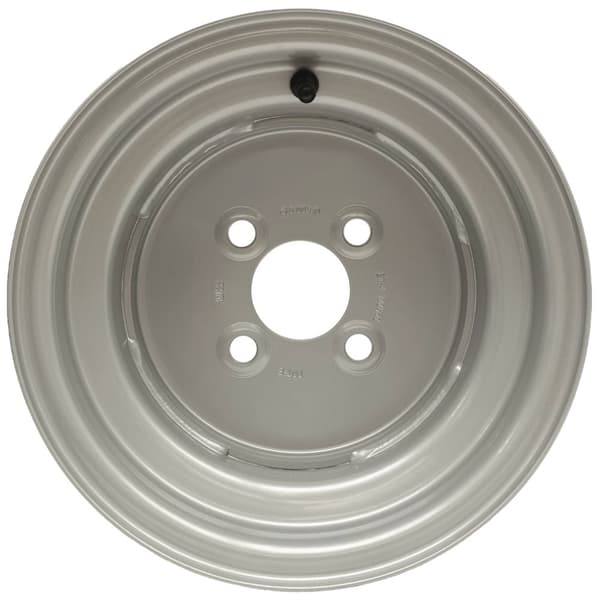 4 kpl:n sarja - 6.00x10 vanne 4/100/60 hopea