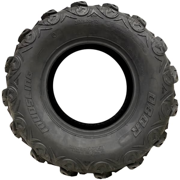 25x8.00-12 ATV Quad Däck OBOR Mudsling WU05 E-Marked Road Legal 165kg (Set om 3)