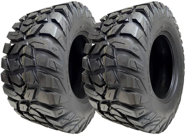25x10.00-12 ATV 255/65R12 Dæk 8ply WL03 OBOR Antelope 73N Road Legal (Sæt med 2)