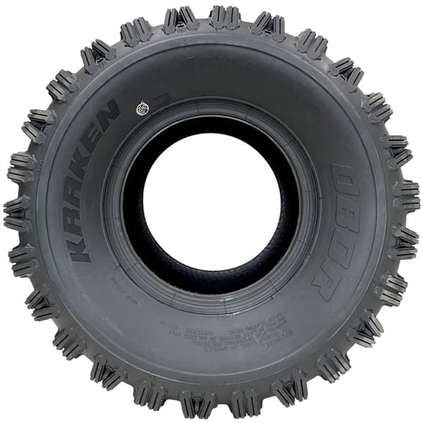 20x11.00-9 ATV Quad-dæk OBOR Kraken WP18 Tubeless E-Marked Road Legal 155kgs