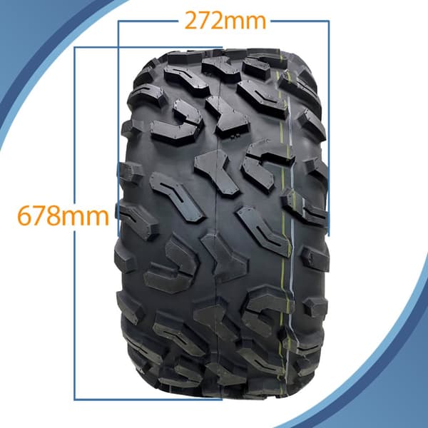 27x11.00R14 (275/60R14) 6ply ATV renkaat P0359 OBOR Cypress Road Legal (2 kpl)