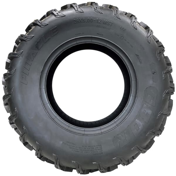 26x10.00-12 & 26x8.00-12 ATV renkaat 6ply P3080 OBOR Pinacle Road Legal (4 kpl)
